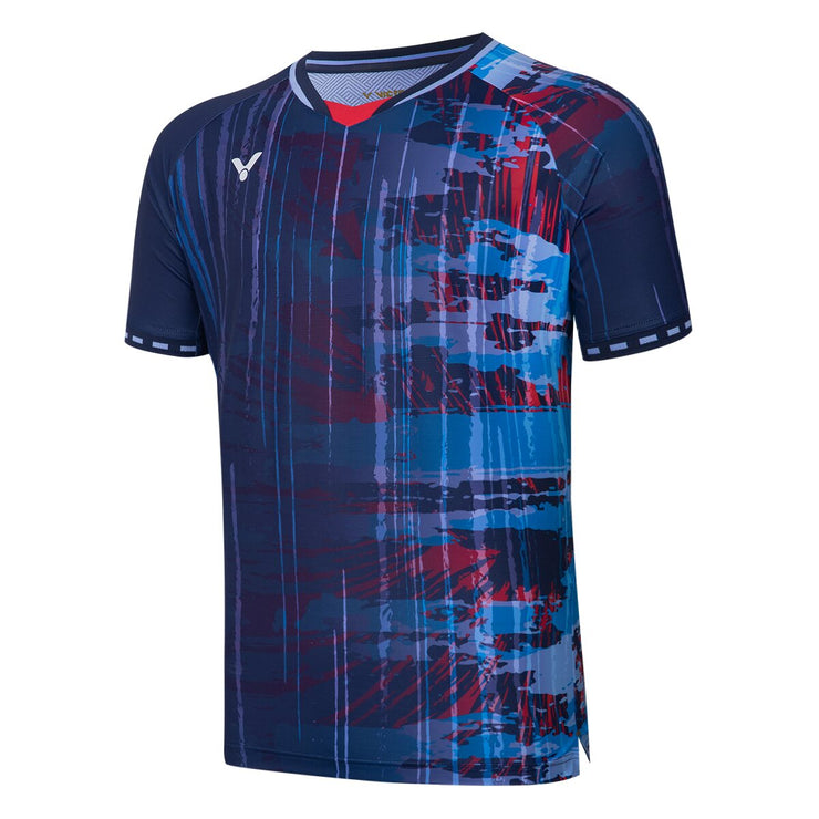 VICTOR T-45002 LZJ Tee M T-shirt 2998B Navy (B)