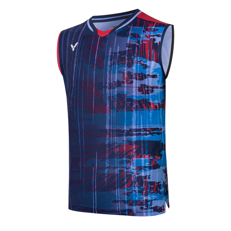 VICTOR T-45003 LZJ Sleeveless Tee M T-shirt 2998B Navy (B)