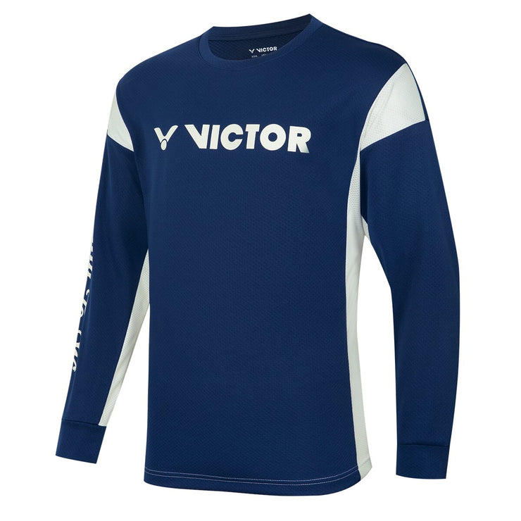 VICTOR T-45100 Long Tee M T-shirt 2998B Navy (B)