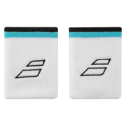 BABOLAT TERRY JUMBO WRISTBAND Accessories 1005 White/Estate Blue