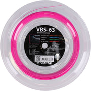 VICTOR VBS-63 RL Badminton Strings 4998Q Deep Pink (Q)