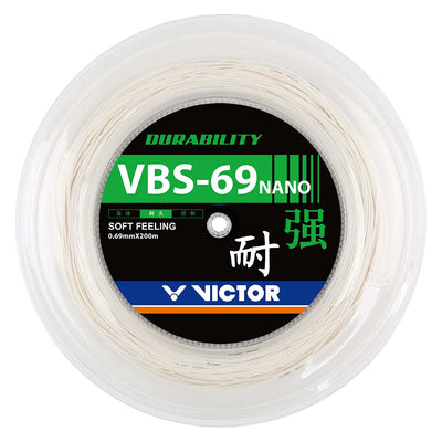 VICTOR VBS-69N RL A Badminton Strings 1002 White