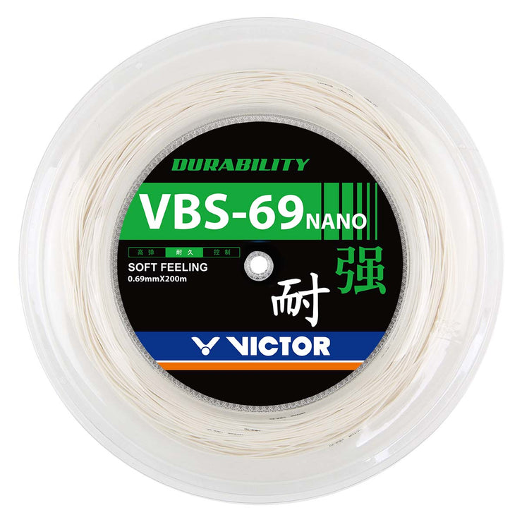 VICTOR VBS-69N RL A Badminton Strings 1002 White