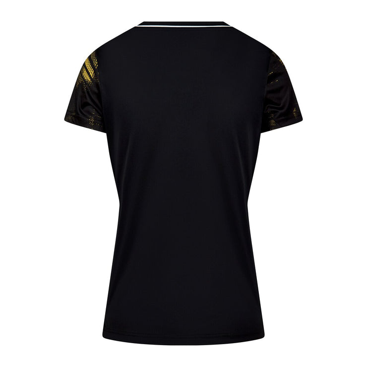 VICTOR VICTOR T-44100 W Tee T-shirt 1001C Black (C)
