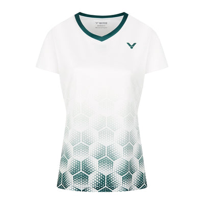 VICTOR VICTOR T-44100 W Tee T-shirt 1999A White (A)