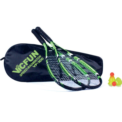 VICTOR Vicfun Speed Badmintonset Racket 1001 Black