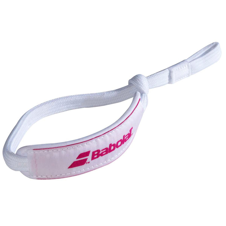 BABOLAT WRIST STRAP PADEL Accessories 0184 White Pink